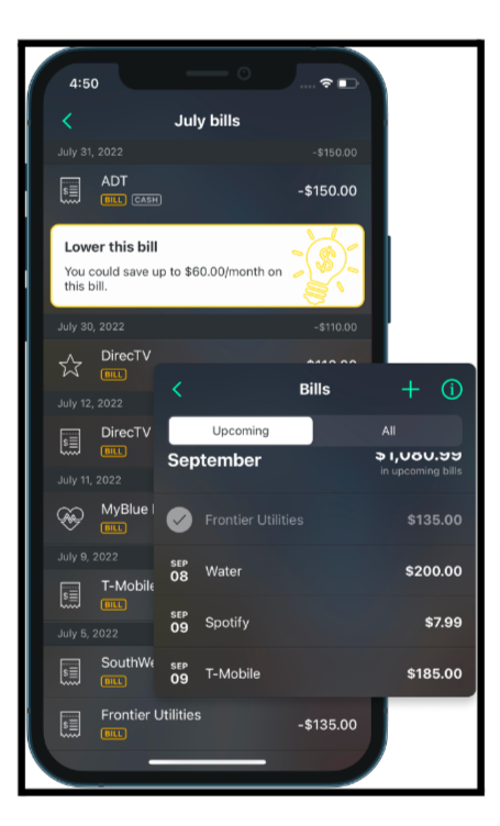 Automatic Creation of Personalized Budgets